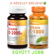 VitaKing C-1000 tabletta + D3 2000 vitamin duo pack  vitamin és táplálékkiegészítő