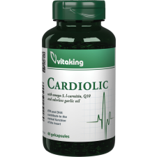  Vitaking Cardiolic 60 db vitamin és táplálékkiegészítő