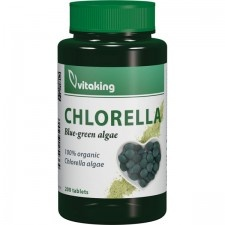 VitaKing Chlorella alga 500 mg tabletta 200 db vitamin és táplálékkiegészítő