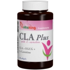 VitaKing CLA Plus Super FatBurner gélkapszula, 90 db vitamin és táplálékkiegészítő