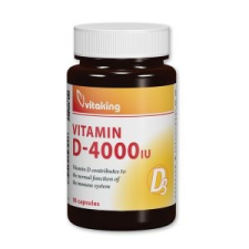 VitaKing D-4000 vitamin (90) kapszula vitamin és táplálékkiegészítő