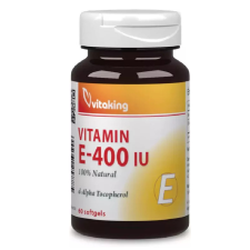 VitaKing E-400 IU természetes (60) lágykapszula vitamin és táplálékkiegészítő