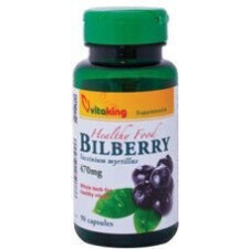 Vitaking Fekete Áfonya 470mg Bilberry (90) kapszula vitamin és táplálékkiegészítő
