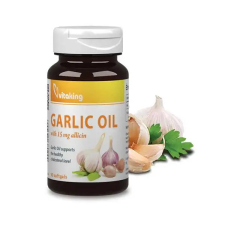 VitaKing Garlic Fokhagymaolaj kapszula 1000 mg 90 lágyzselatin vitamin és táplálékkiegészítő
