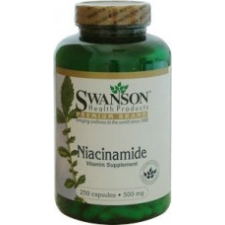 Vitaking Kft. Swanson Niacinamid 500mg 250 kapszula B3 vitamin vitamin és táplálékkiegészítő