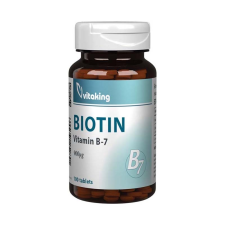 Vitaking Kft. Vitaking B7-Biotin 900 mcg tabletta 100x vitamin és táplálékkiegészítő