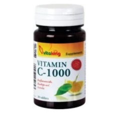 Vitaking Kft. Vitaking C-1000 Bioflavonoid Acerola 30 tabletta vitamin és táplálékkiegészítő
