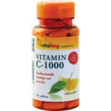 Vitaking Kft. Vitaking C-1000 Bioflavonoid Acerola 90 tabletta vitamin és táplálékkiegészítő