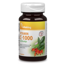 Vitaking Kft. Vitaking C-1000 TR Csipkebogyóval (60) tabletta vitamin és táplálékkiegészítő