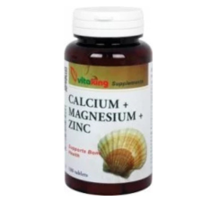 Vitaking Kft. Vitaking CalMag + Cink (100) tabletta vitamin és táplálékkiegészítő