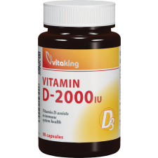 Vitaking Kft. Vitaking D-vitamin 2000NE kapszula 90x vitamin és táplálékkiegészítő