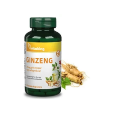 Vitaking Kft. Vitaking Ginseng kivonat 100mg kapszula 90 db gyógyhatású készítmény