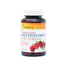 Vitaking Kft. Vitaking Gyerek multivitamin rágótabletta 90 db vitamin és táplálékkiegészítő