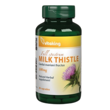 Vitaking Kft. Vitaking Máriatövis 500mg (80) kapszula vitamin és táplálékkiegészítő