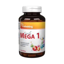 Vitaking Kft. Vitaking Mega-1 multivitamin ásványi tabletta 120x vitamin és táplálékkiegészítő