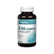 Vitaking Kft. Vitaking Mega B-50 Komplex tabletta 60 db vitamin és táplálékkiegészítő