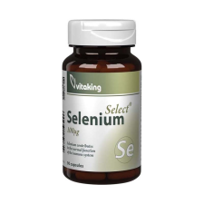 Vitaking Kft. Vitaking Selenium 100 mcg kapszula 90x vitamin és táplálékkiegészítő
