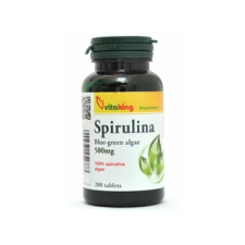 Vitaking Kft. Vitaking Spirulina 500 mg 200 db vitamin és táplálékkiegészítő