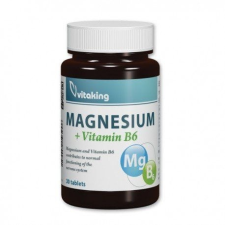 VitaKing Magnézium + B6-vitamin tabletta 30db vitamin és táplálékkiegészítő