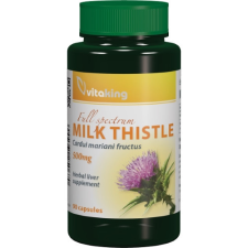 VitaKing Máriatövis 500mg (80 caps) Vitaking vitamin és táplálékkiegészítő