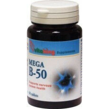 Vitaking Mega B-50 (60) tabletta vitamin és táplálékkiegészítő