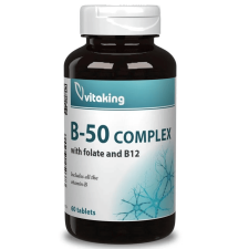 VitaKing Mega B-50 komplex - 60 db vitamin és táplálékkiegészítő