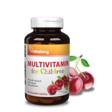 Vitaking Meggyes Gyerek Multivitamin vitamin és táplálékkiegészítő