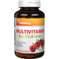 VitaKing Multivitamin gyerekeknek 90 rágótabletta vitamin és táplálékkiegészítő