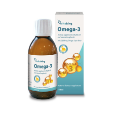 VitaKing Omega-3 halolaj (triglicerid) magas DHA tartalommal 150ml vitamin és táplálékkiegészítő