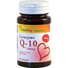  Vitaking Q-10 Coenzym 100mg (30) lágykapszula vitamin és táplálékkiegészítő
