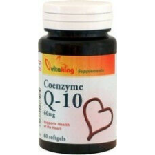 Vitaking Q-10 Coenzym 60mg (60) lágykapszula vitamin és táplálékkiegészítő