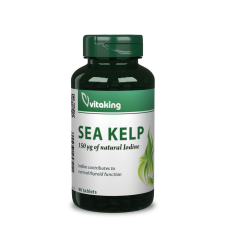 VitaKing Sea Kelp tengeri alga 150mcg tabletta 90db vitamin és táplálékkiegészítő