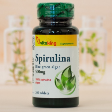 VitaKing Spirulina alga 200 tabletta Vitaking vitamin és táplálékkiegészítő
