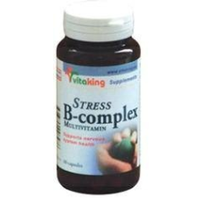 vitaking Stress B-komplex kapszula (60 db) vitamin és táplálékkiegészítő