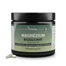VitaKing Szerves Magnézium Biszglicinát 160 vegán kapszula vitamin és táplálékkiegészítő