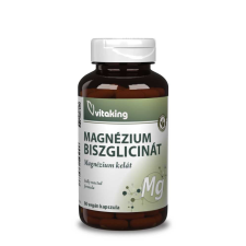 VitaKing Szerves Magnézium Biszglicinát 80 vegán kapszula vitamin és táplálékkiegészítő