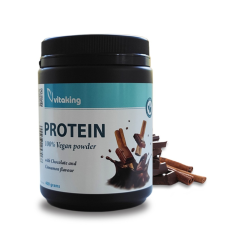 Vitaking Vegan Protein 400g (Csoki-Fahéj) vitamin és táplálékkiegészítő