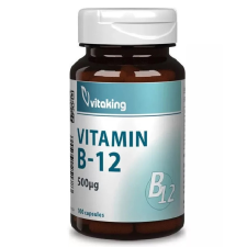 VitaKing VITAKING B12-VITAMIN KAPSZULA 500MG vitamin és táplálékkiegészítő