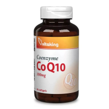 VitaKing Vitaking Q-10 Coenzym 100mg (60) lágykapszula vitamin és táplálékkiegészítő
