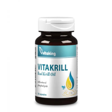 VitaKing Vitakrill Olaj 30db gélkapszula vitamin és táplálékkiegészítő