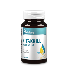  Vitaking Vitakrill olaj 500mg (30) lágykapszula vitamin és táplálékkiegészítő