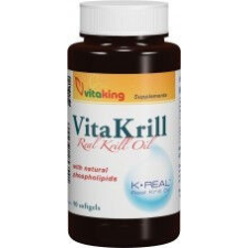 Vitaking Vitakrill olaj 500mg (90) lágykapszula vitamin és táplálékkiegészítő