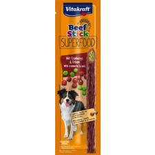 Vitakraft Beef Stick Superfood borsós és vörösáfonyás húsrúd kutyáknak 25 g jutalomfalat kutyáknak