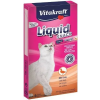 Vitakraft Cat Liquid Snack - jutalomfalat kacsahússal 6*15g