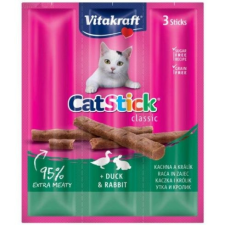 Vitakraft | Cat Stick Mini | Jutalomfalat | Nyúl, kacsa - 3x6 g jutalomfalat macskáknak