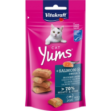  Vitakraft Cat Yums extra puha jutalomfalat lazaccal és Omega 3-mal (5 tasak | 5 x 40 g) 200 g jutalomfalat macskáknak