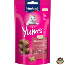 Vitakraft Cat Yums Jutalomfalat Puha Májjal 40g jutalomfalat macskáknak