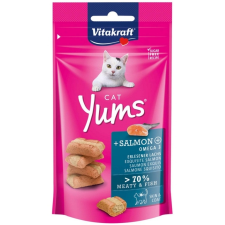 Vitakraft Cat Yums - lazac és omega 3 zsírsav jutalomfalat macskáknak