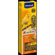 Vitakraft Kracker Dupla Rúd (méz,szezámmag) – kiegészítő eleség kanári részére (60g) madáreledel