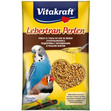 Vitakraft Lebertran Perlen - csukamájolajos kismag madáreledel
